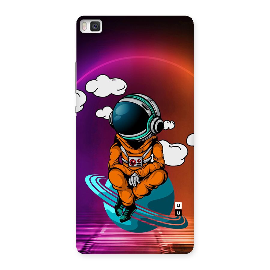 Cool Astraunaut Relaxing Back Case for Huawei P8