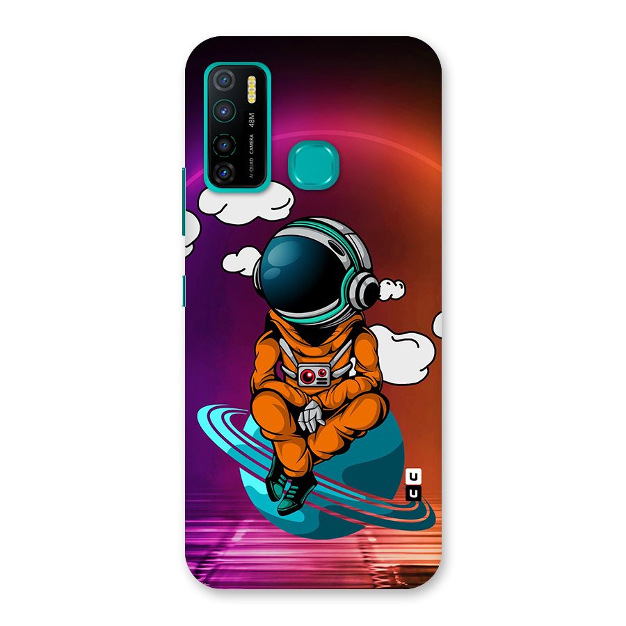 Cool Astraunaut Relaxing Back Case for Infinix Hot 9 Pro