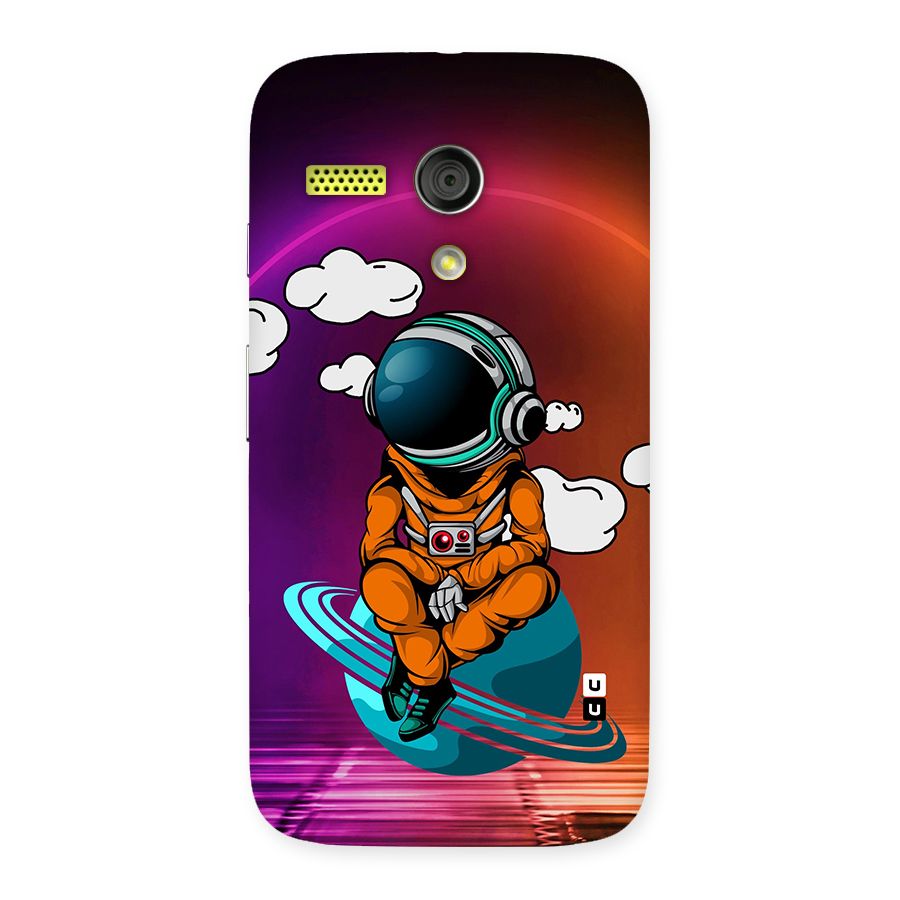 Cool Astraunaut Relaxing Back Case for Moto G