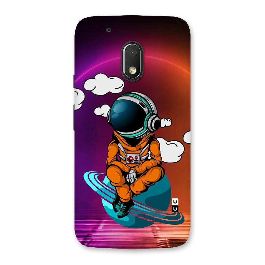 Cool Astraunaut Relaxing Back Case for Moto G4 Play