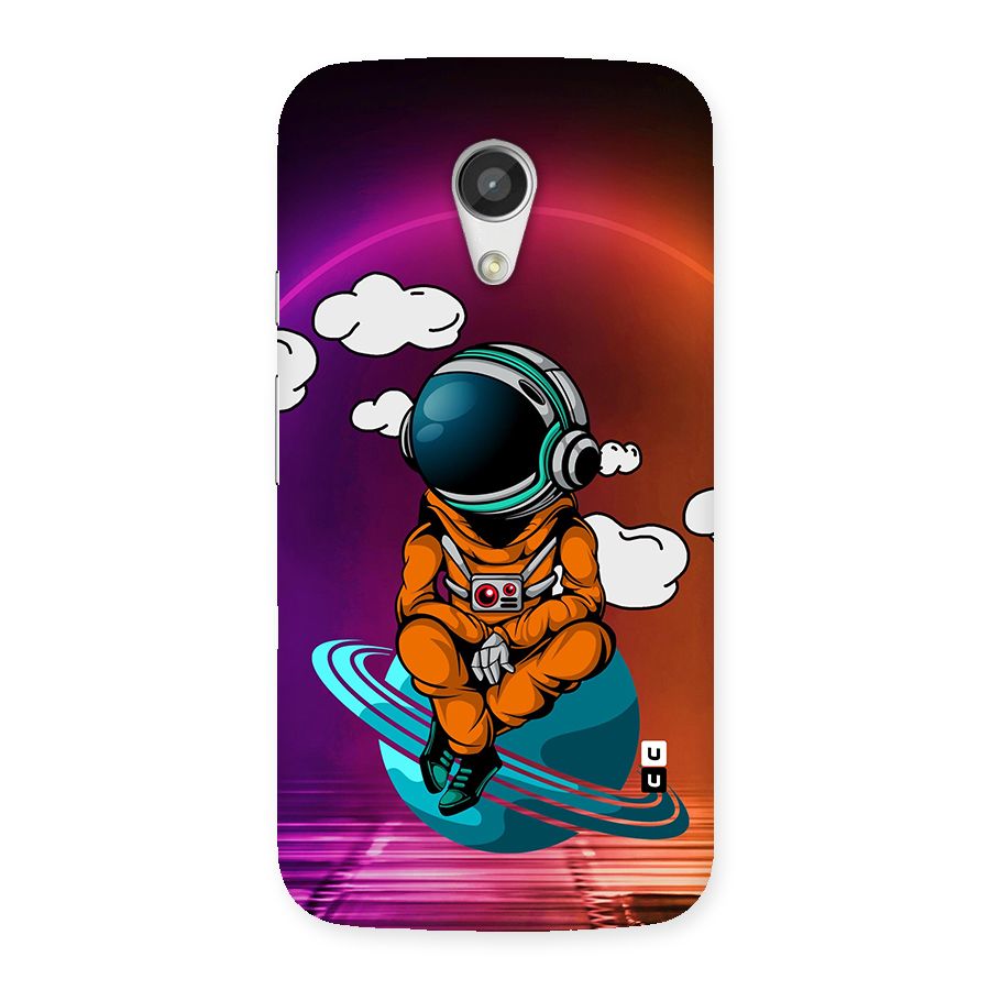 Cool Astraunaut Relaxing Back Case for Moto G 2nd Gen