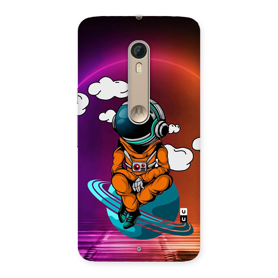 Cool Astraunaut Relaxing Back Case for Motorola Moto X Style