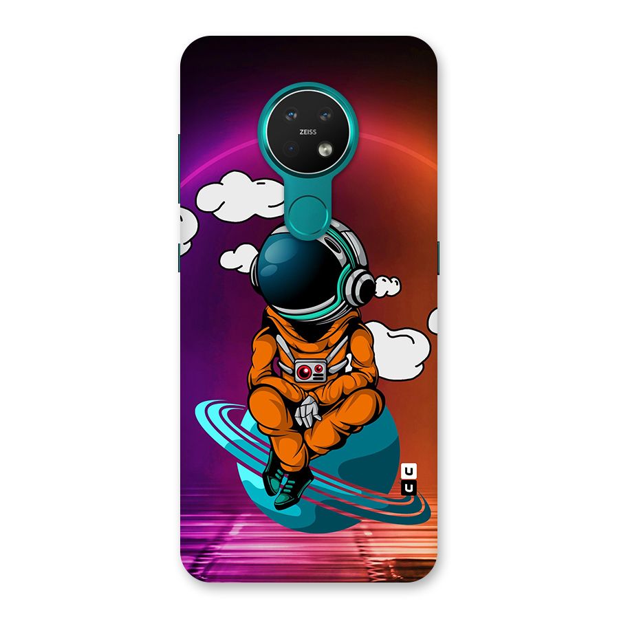 Cool Astraunaut Relaxing Back Case for Nokia 7.2