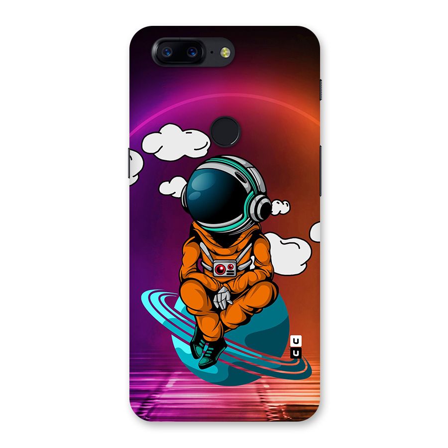 Cool Astraunaut Relaxing Back Case for OnePlus 5T