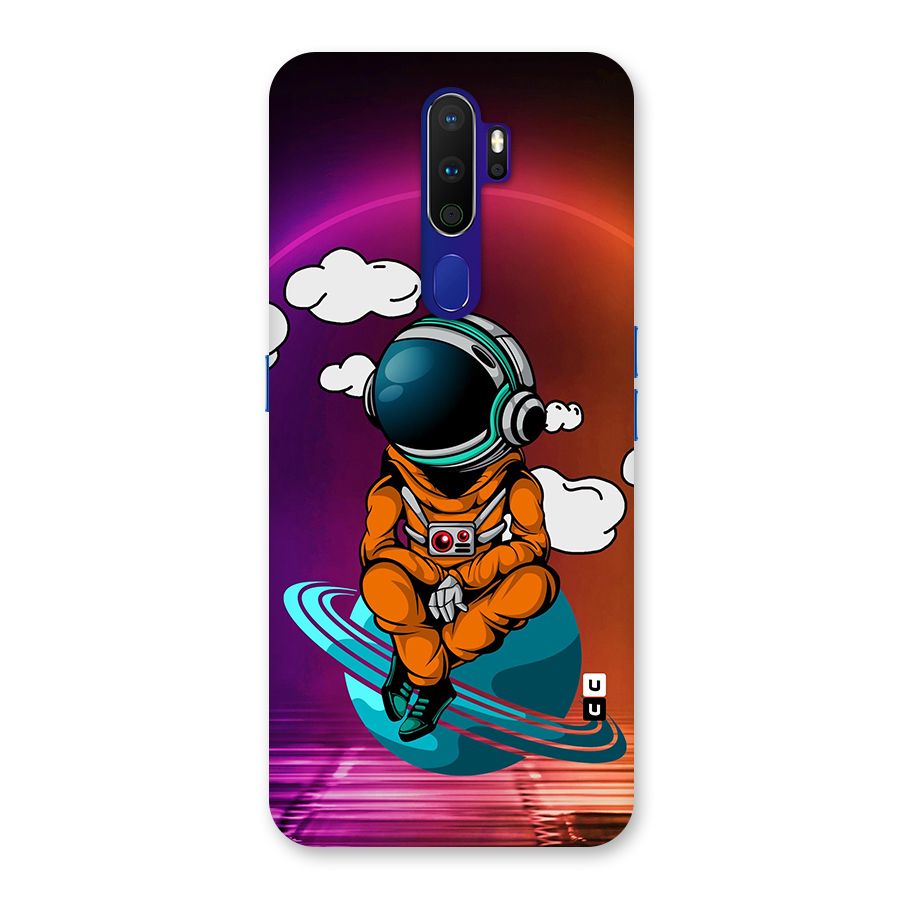 Cool Astraunaut Relaxing Back Case for Oppo A9 (2020)