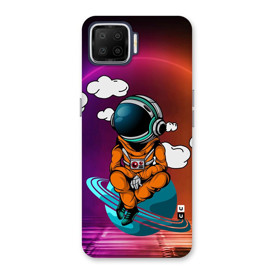 Cool Astraunaut Relaxing Back Case for Oppo F17
