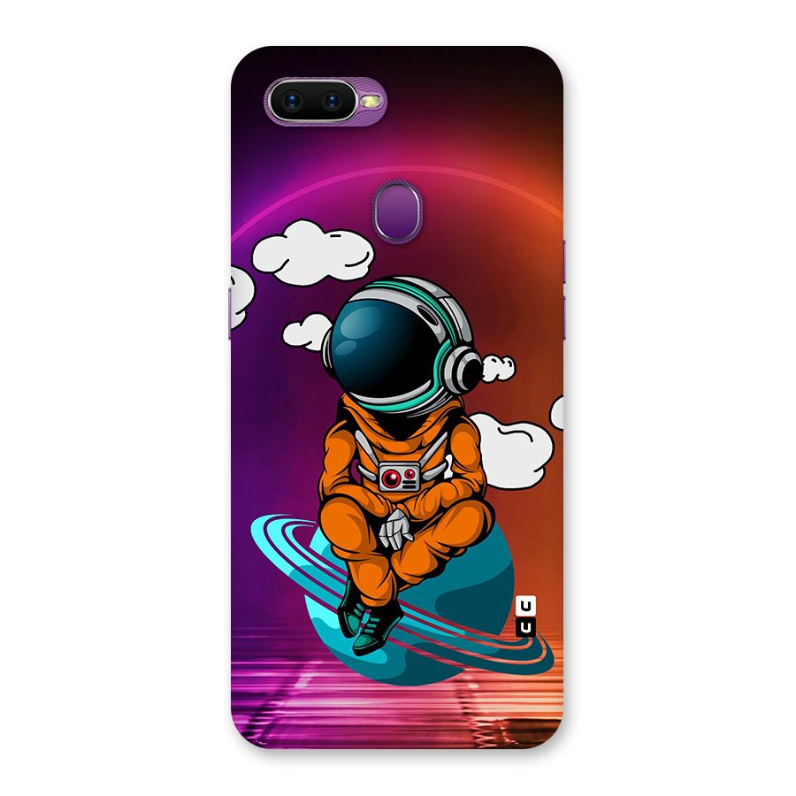 Cool Astraunaut Relaxing Back Case for Oppo F9