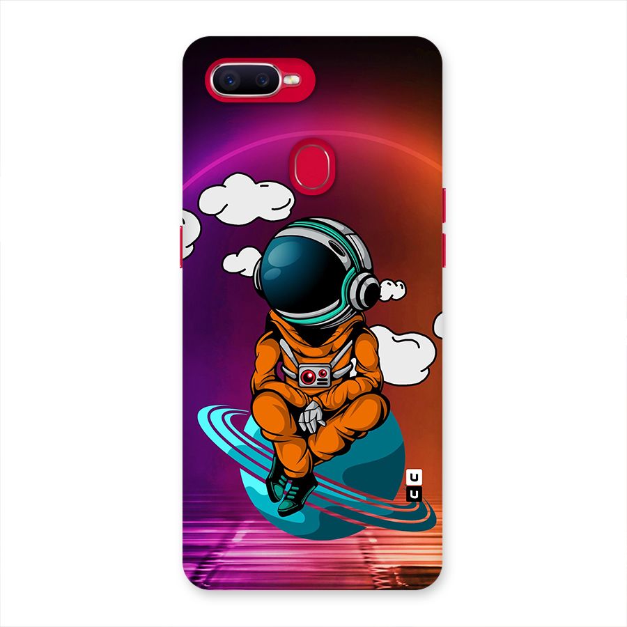 Cool Astraunaut Relaxing Back Case for Oppo F9 Pro