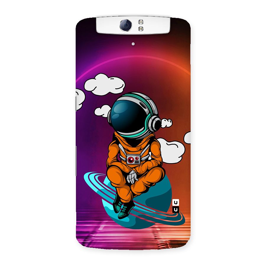 Cool Astraunaut Relaxing Back Case for Oppo N1