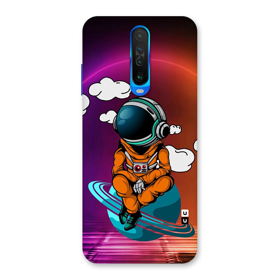 Cool Astraunaut Relaxing Back Case for Poco X2