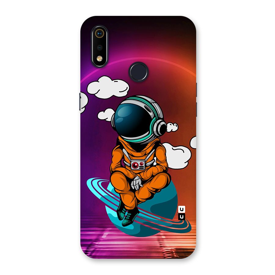 Cool Astraunaut Relaxing Back Case for Realme 3i