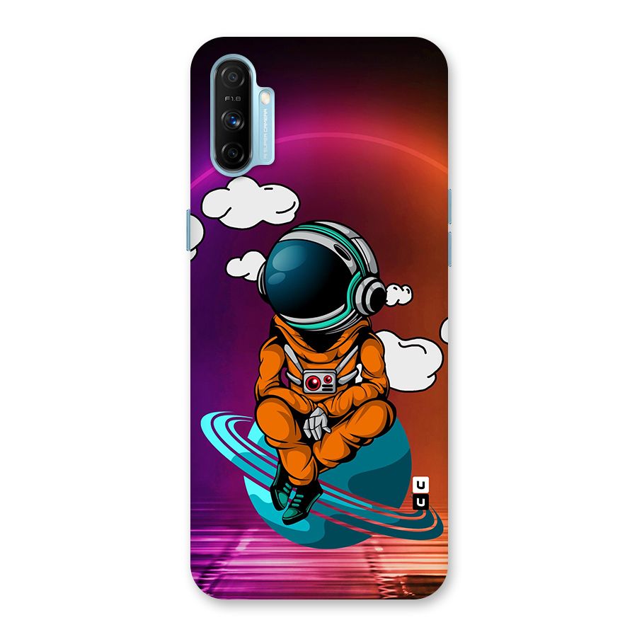 Cool Astraunaut Relaxing Back Case for Realme Narzo 20A