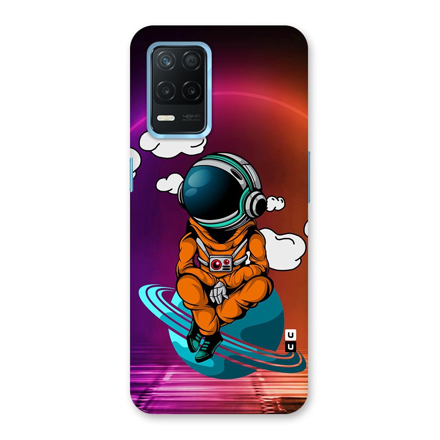 Cool Astraunaut Relaxing Back Case for Realme Narzo 30 5G