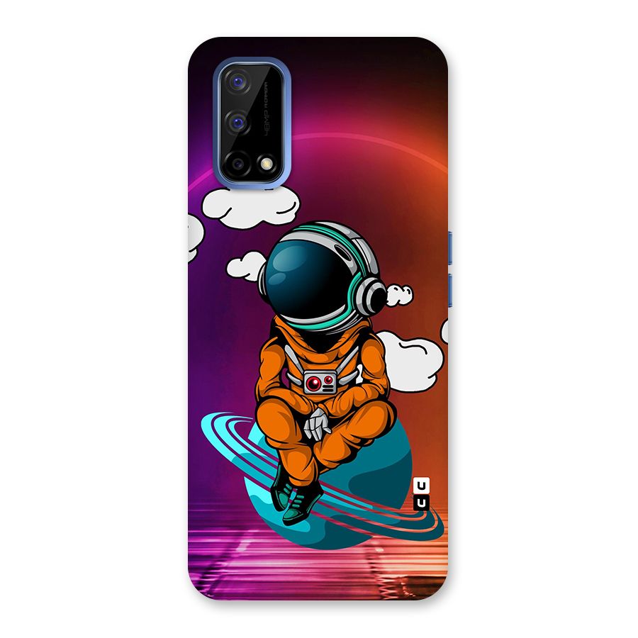 Cool Astraunaut Relaxing Back Case for Realme Narzo 30 Pro