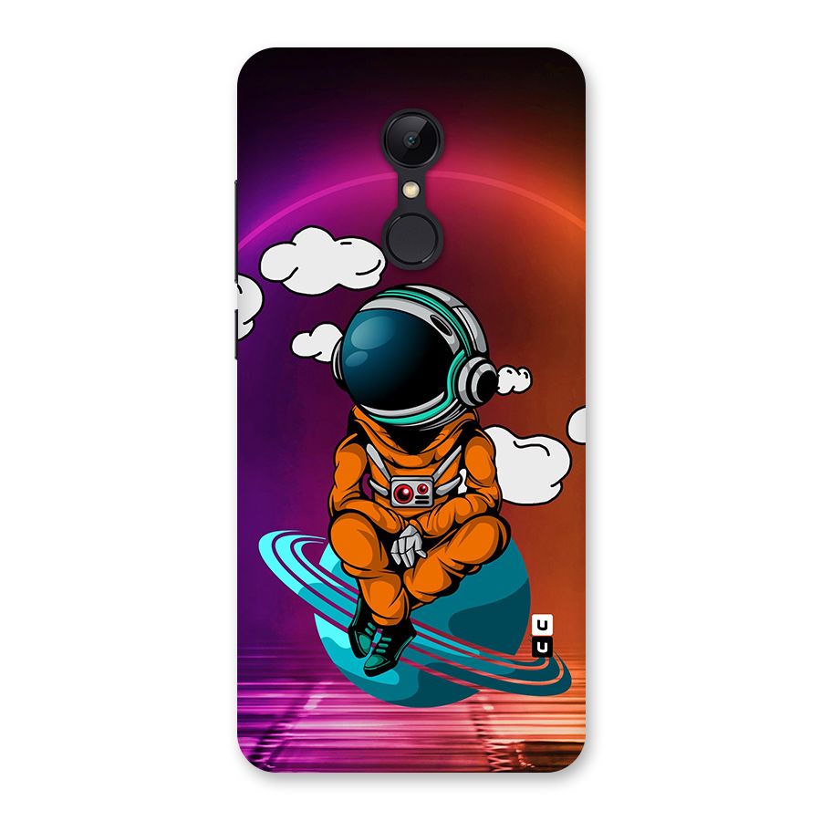 Cool Astraunaut Relaxing Back Case for Redmi 5