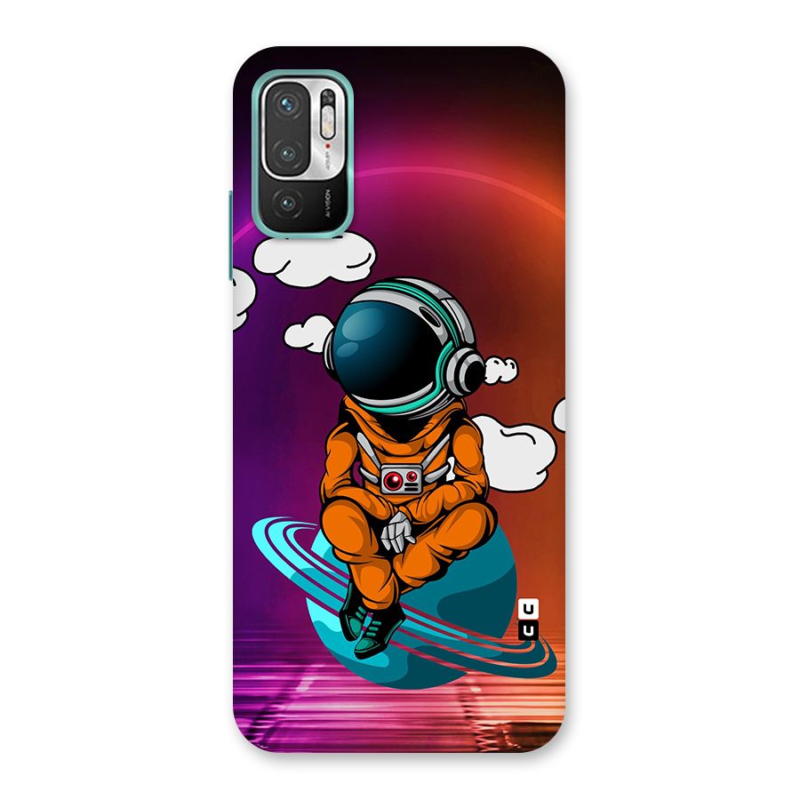 Cool Astraunaut Relaxing Back Case for Redmi Note 10T 5G