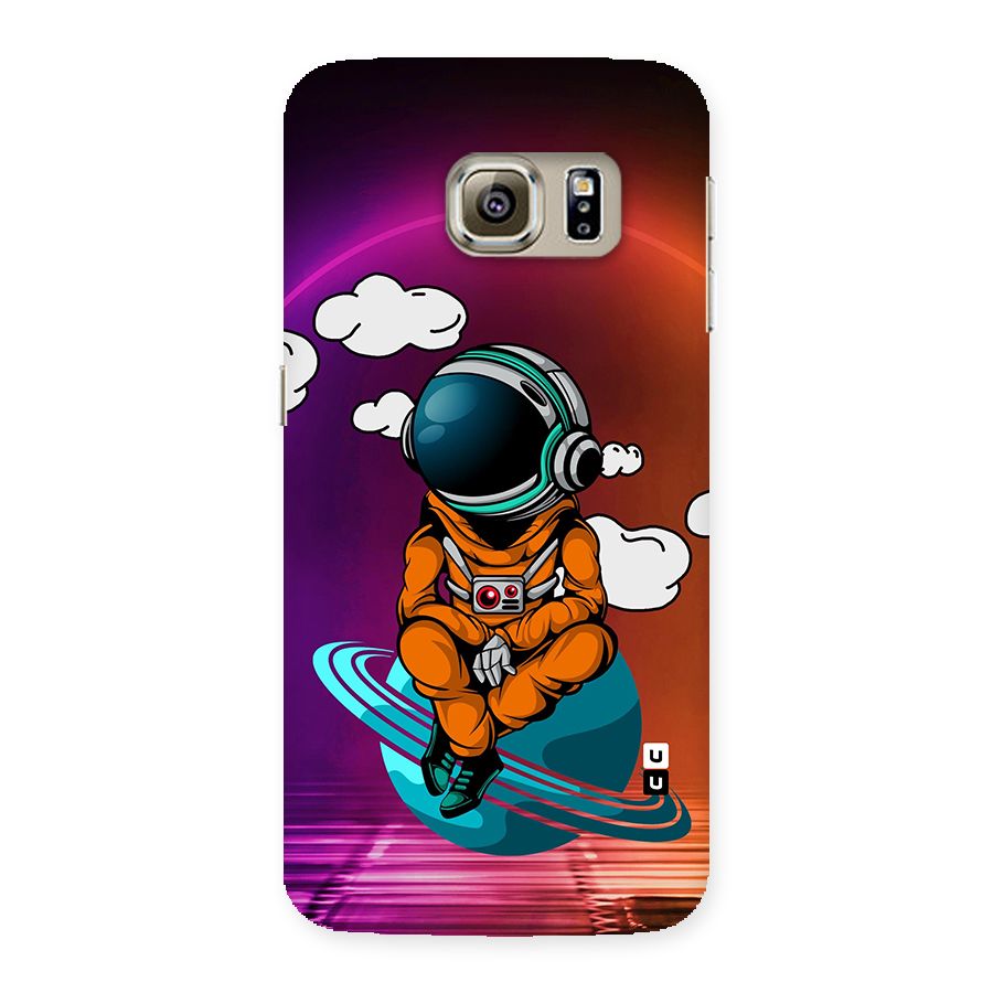 Cool Astraunaut Relaxing Back Case for Samsung Galaxy S6 Edge