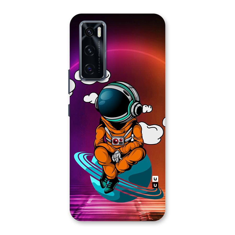Cool Astraunaut Relaxing Back Case for Vivo V20 SE