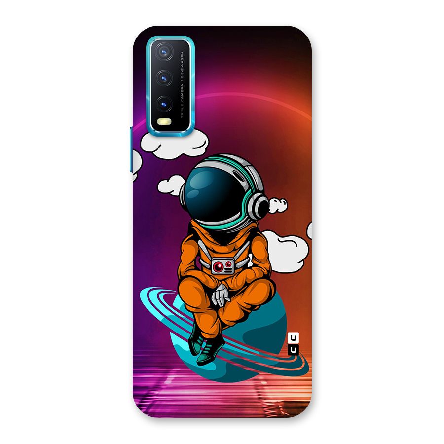 Cool Astraunaut Relaxing Back Case for Vivo Y20G