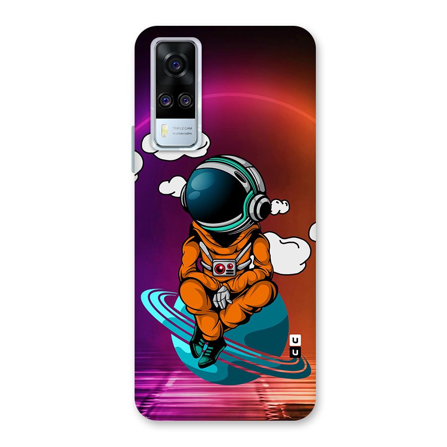 Cool Astraunaut Relaxing Back Case for Vivo Y31