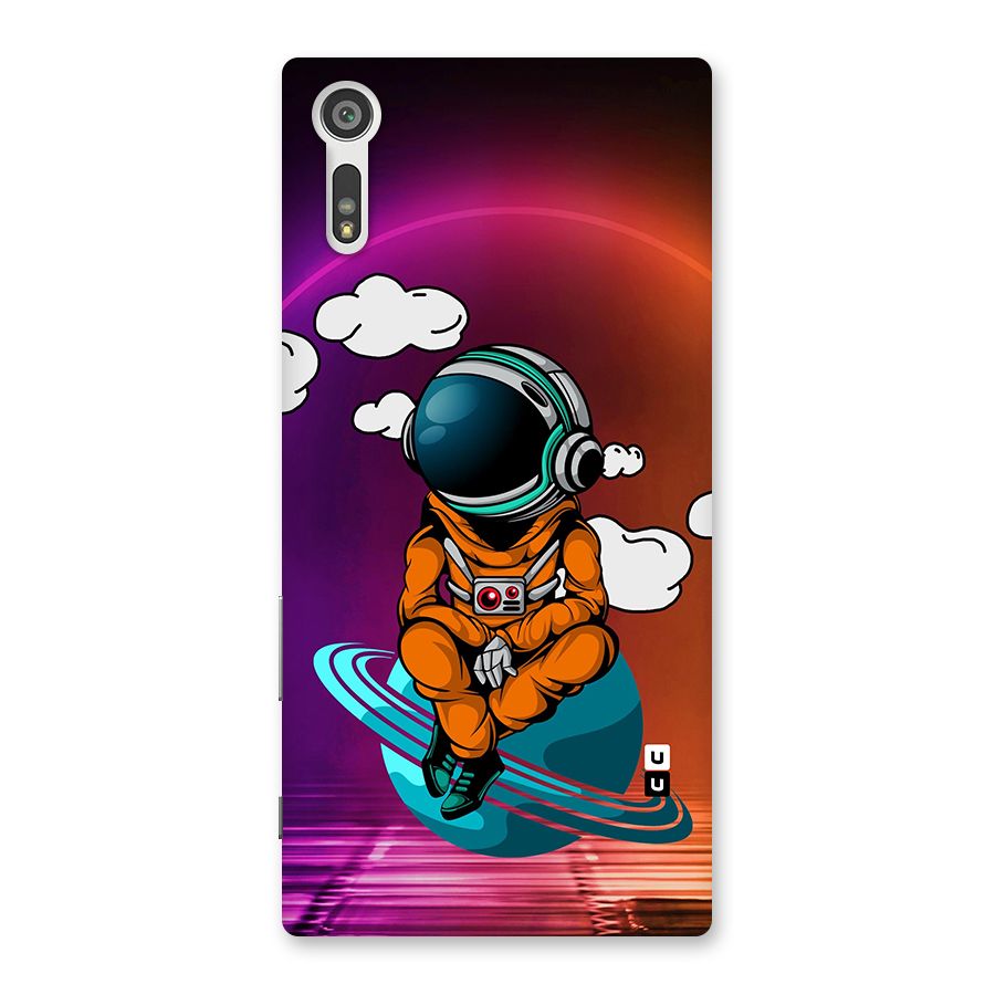 Cool Astraunaut Relaxing Back Case for Xperia XZ