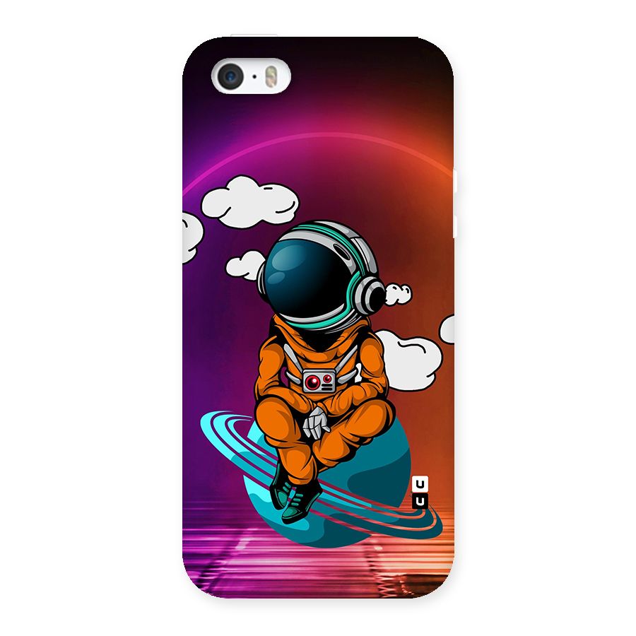 Cool Astraunaut Relaxing Back Case for iPhone 5 5S