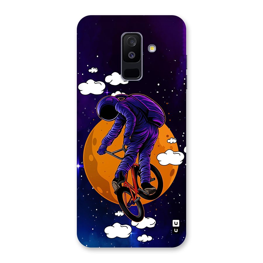 Cool Astro Cyclist Back Case for Galaxy A6 Plus