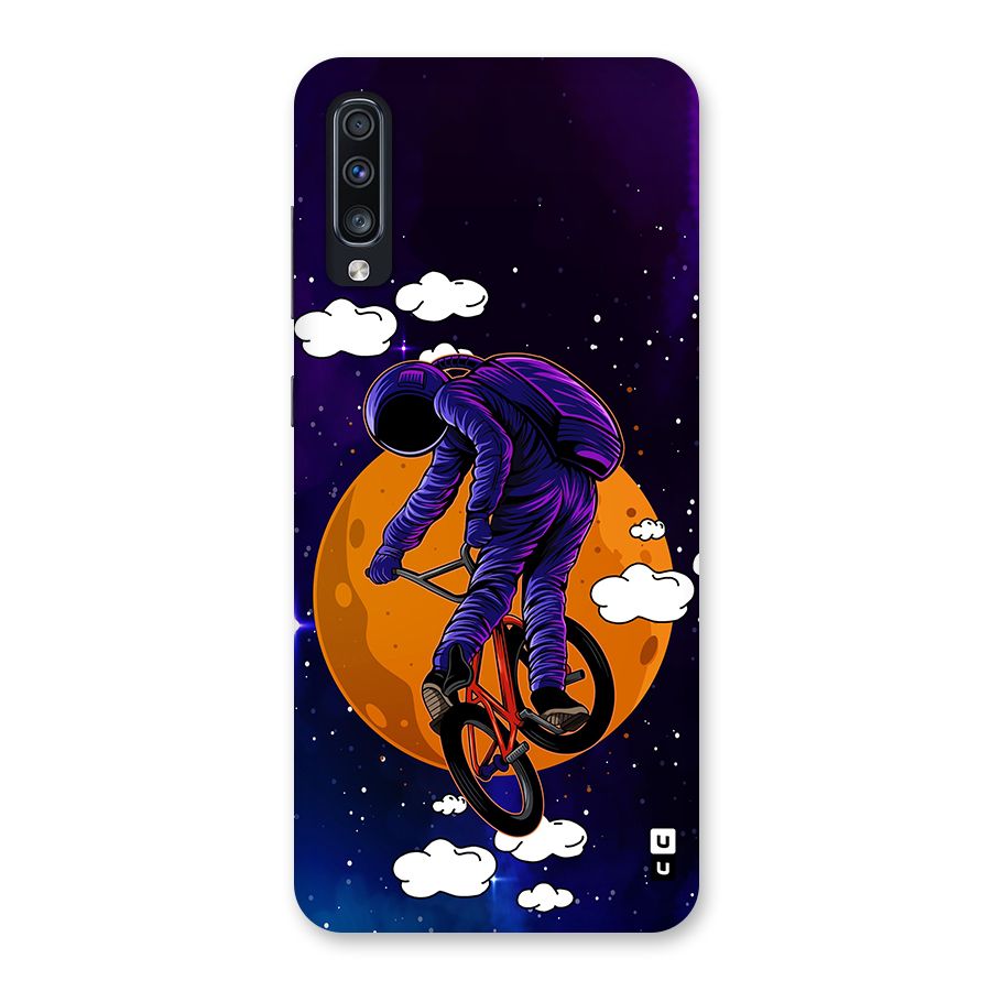 Cool Astro Cyclist Back Case for Galaxy A70
