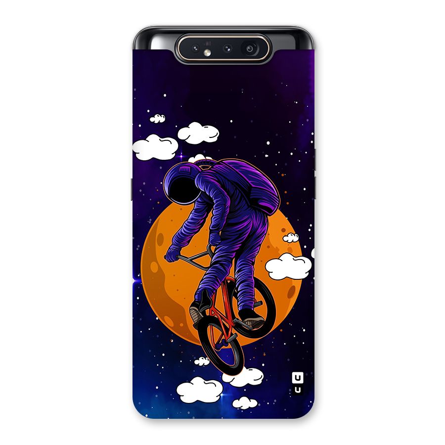 Cool Astro Cyclist Back Case for Galaxy A80