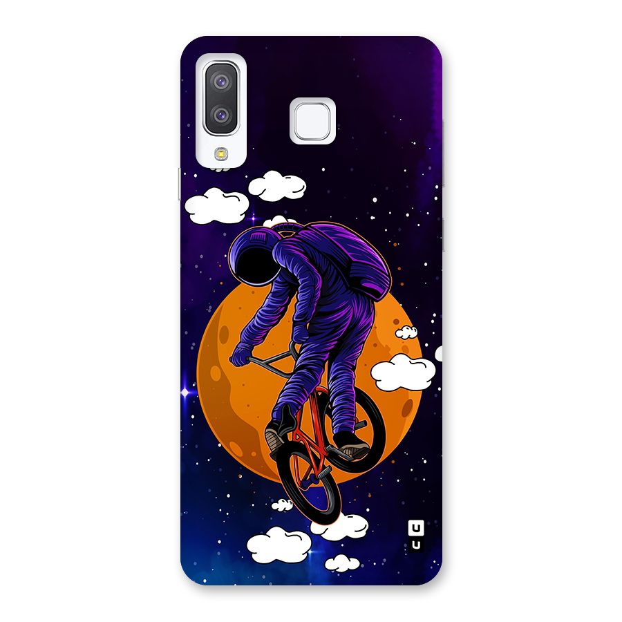 Cool Astro Cyclist Back Case for Galaxy A8 Star