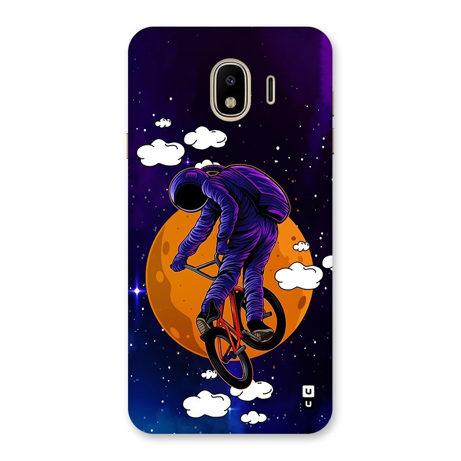 Cool Astro Cyclist Back Case for Galaxy J4