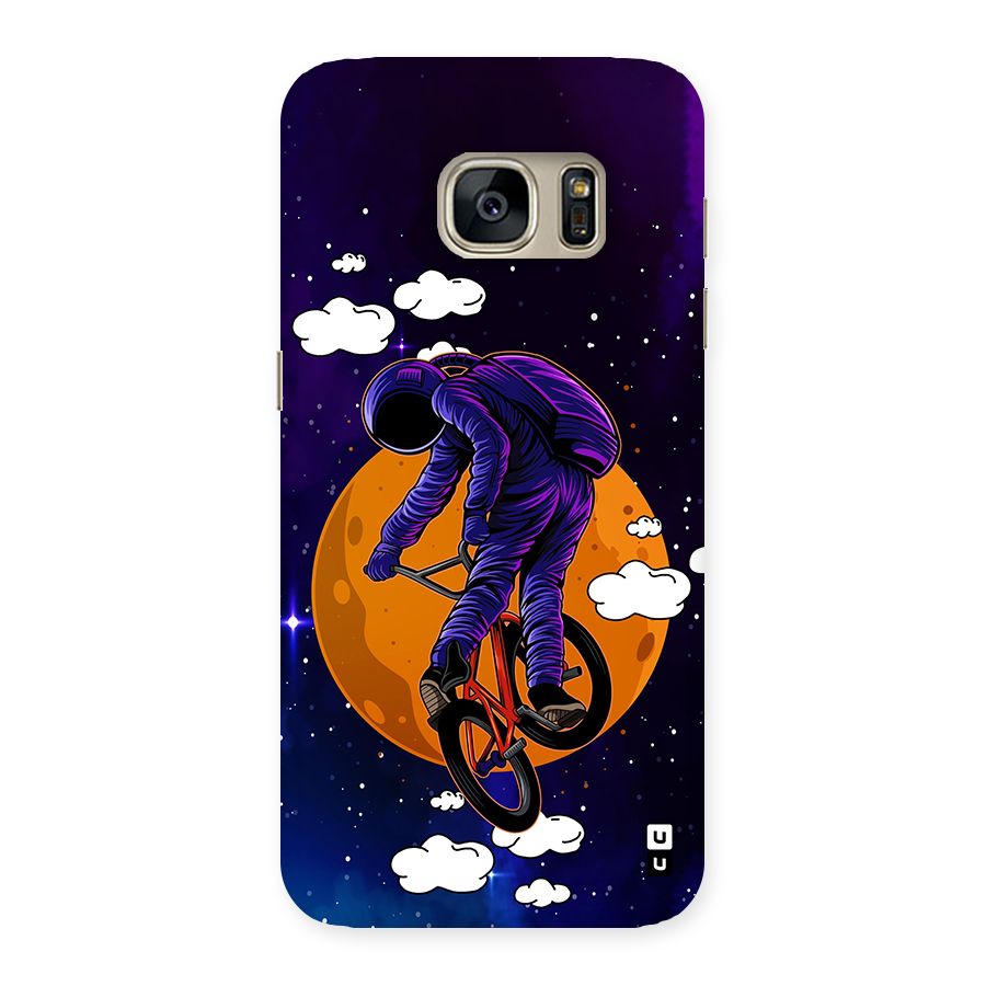 Cool Astro Cyclist Back Case for Galaxy S7