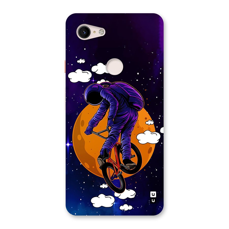 Cool Astro Cyclist Back Case for Google Pixel 3 XL