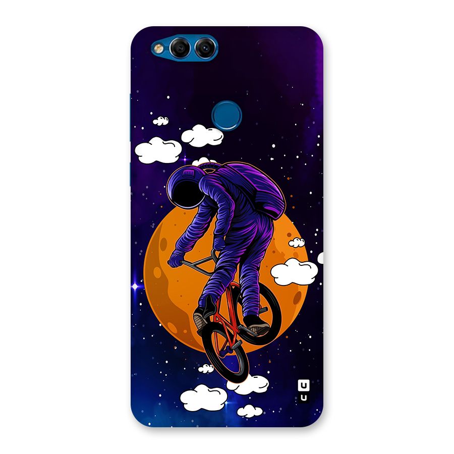 Cool Astro Cyclist Back Case for Honor 7X