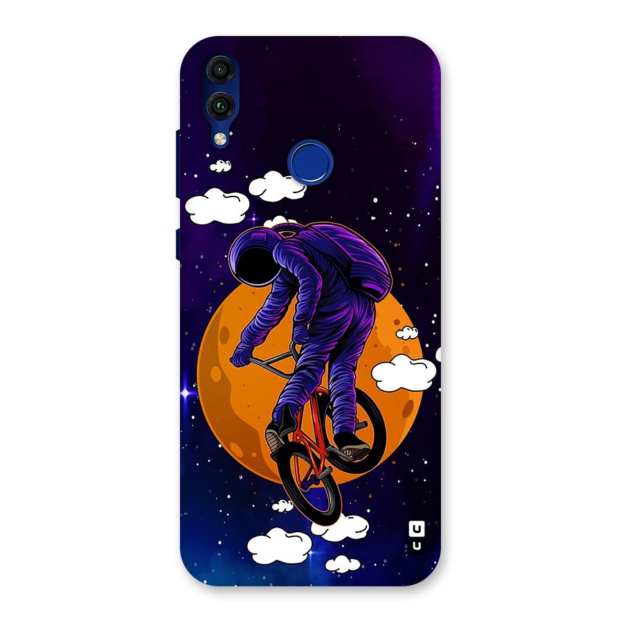 Cool Astro Cyclist Back Case for Honor 8C