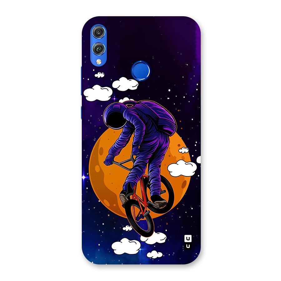 Cool Astro Cyclist Back Case for Honor 8X