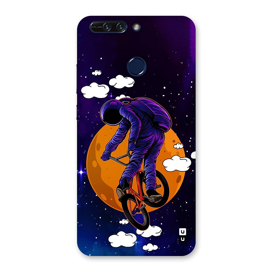 Cool Astro Cyclist Back Case for Honor 8 Pro