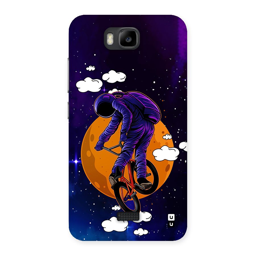 Cool Astro Cyclist Back Case for Honor Bee