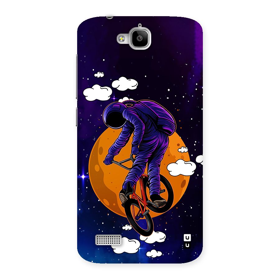 Cool Astro Cyclist Back Case for Honor Holly