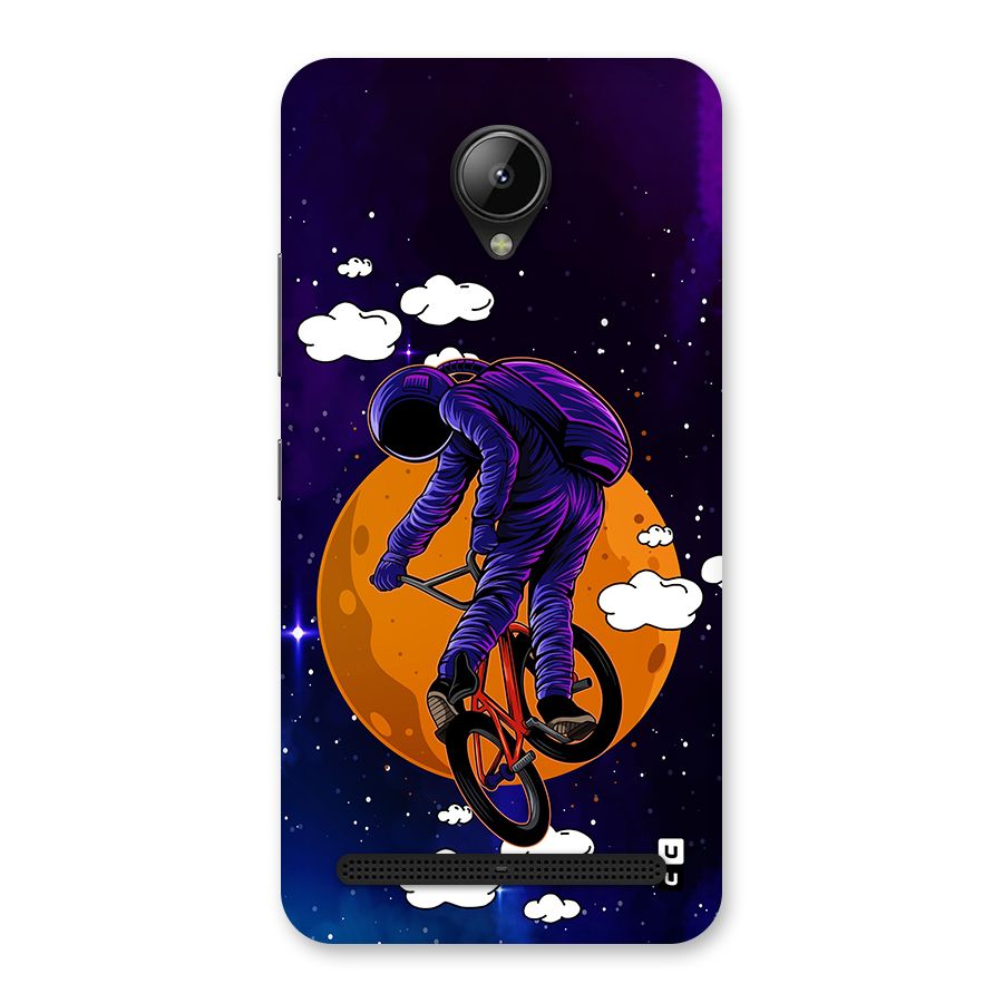 Cool Astro Cyclist Back Case for Lenovo C2