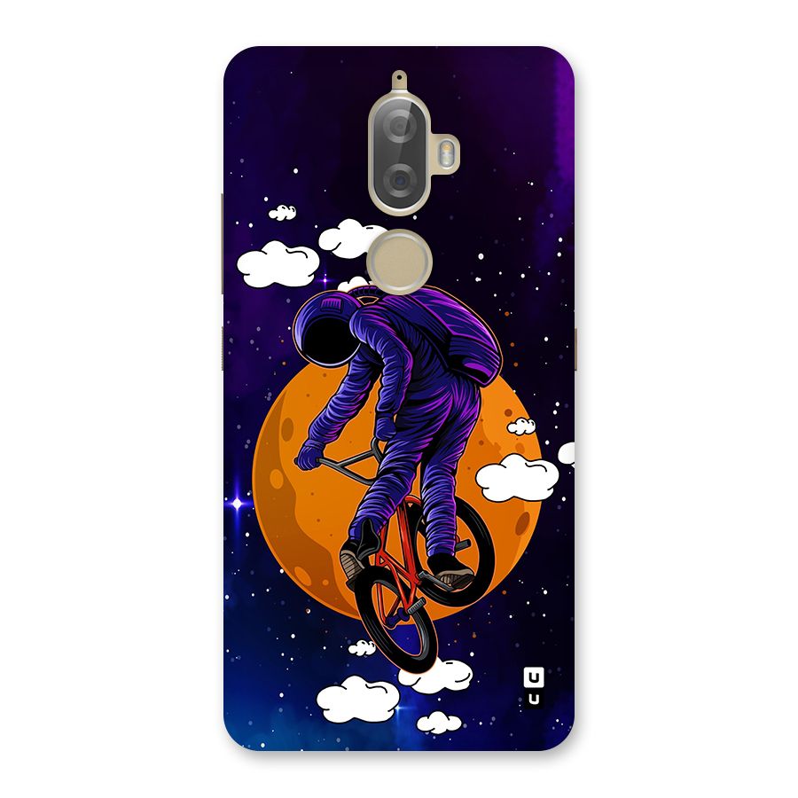 Cool Astro Cyclist Back Case for Lenovo K8 Plus