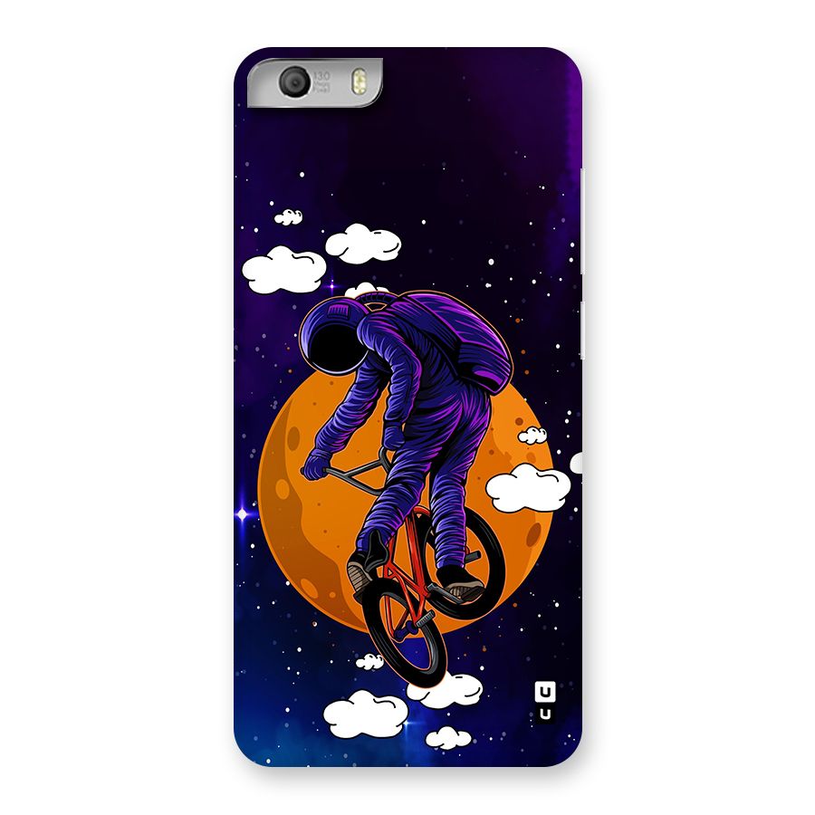 Cool Astro Cyclist Back Case for Micromax Canvas Knight 2