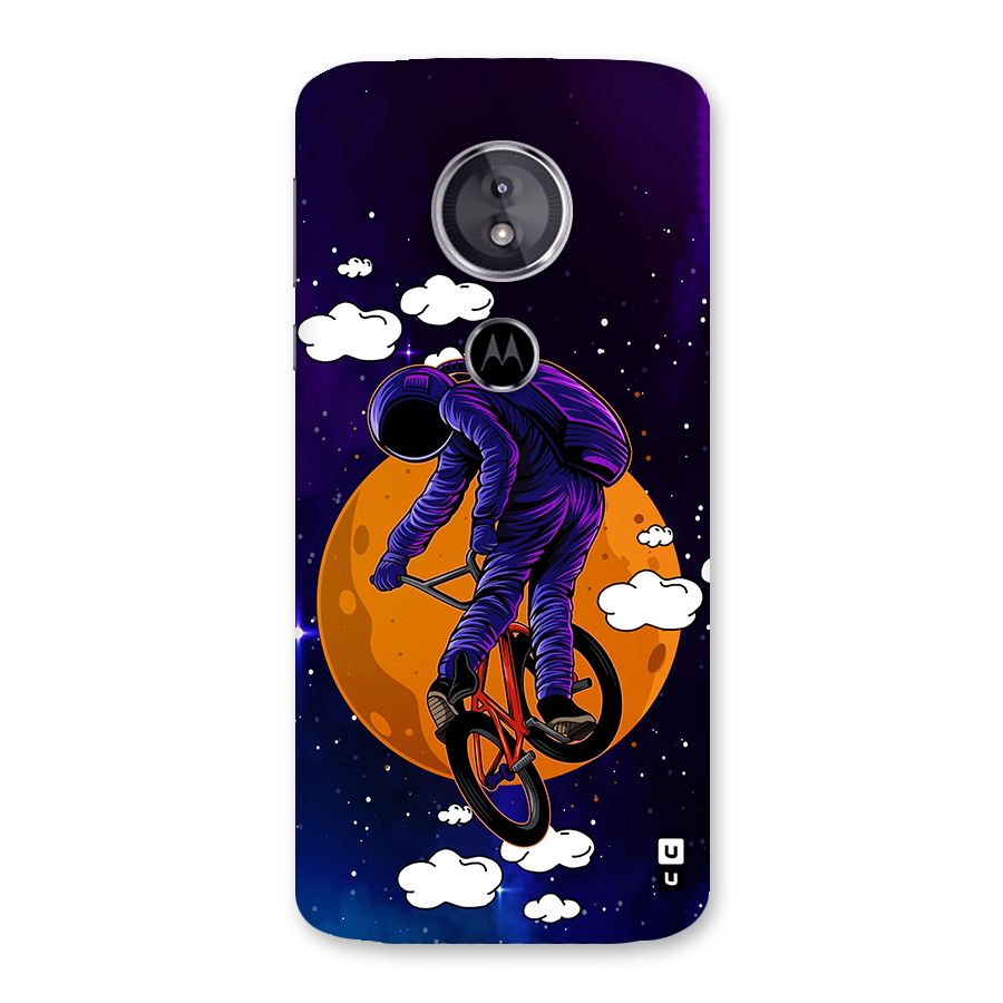 Cool Astro Cyclist Back Case for Moto E5