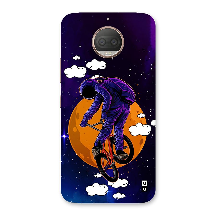 Cool Astro Cyclist Back Case for Moto G5s Plus
