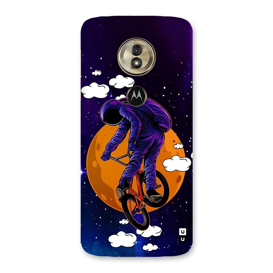 Cool Astro Cyclist Back Case for Moto G6 Play