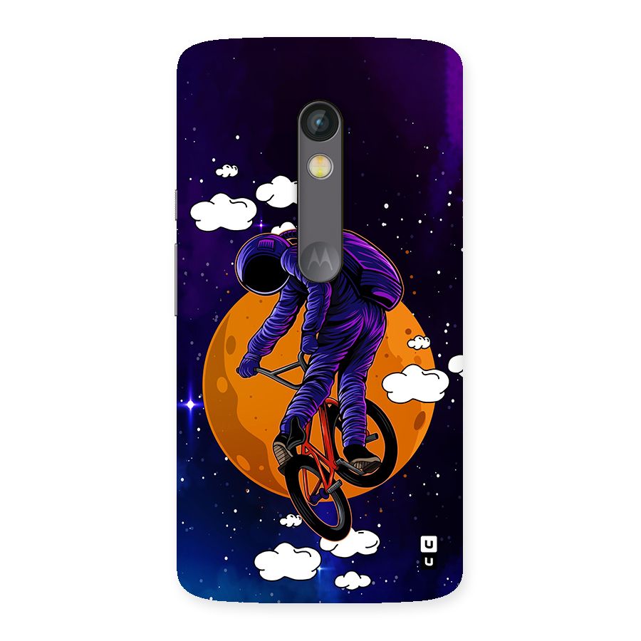 Cool Astro Cyclist Back Case for Moto X Play