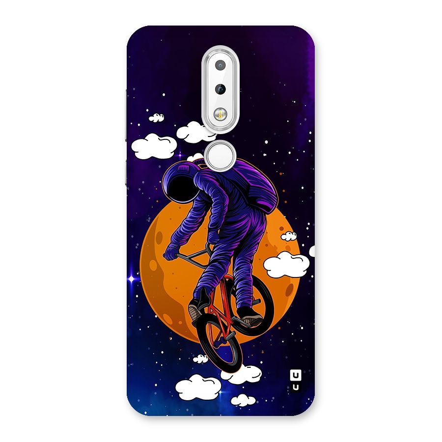 Cool Astro Cyclist Back Case for Nokia 6.1 Plus