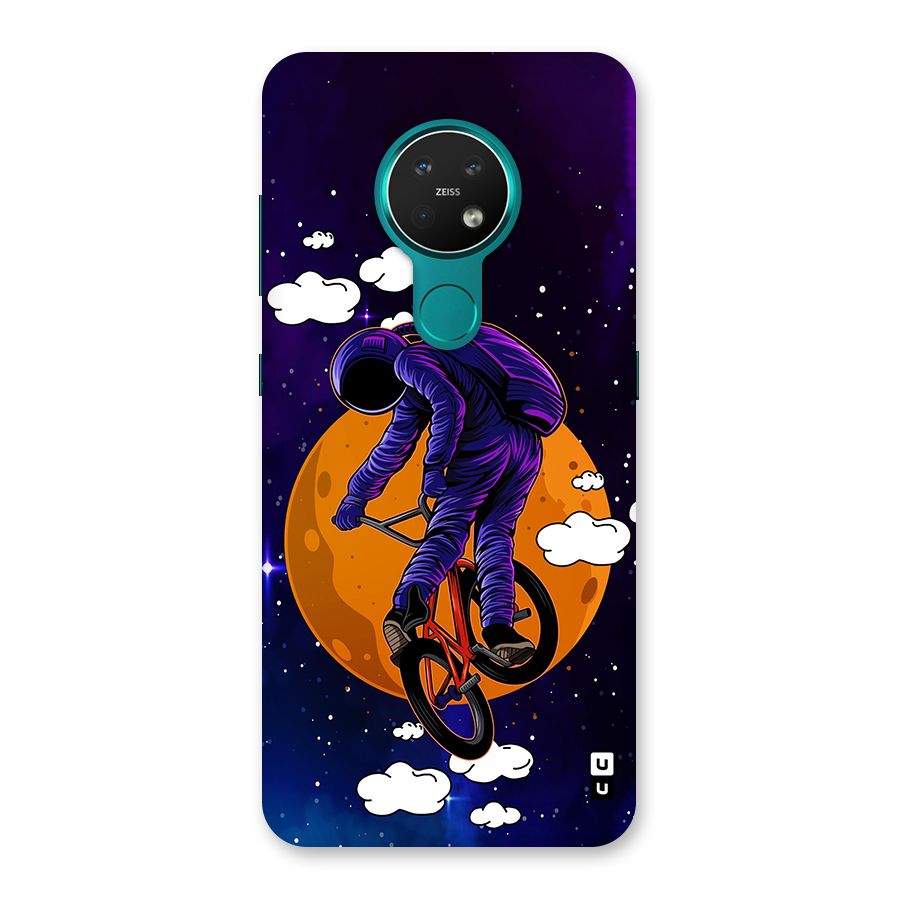 Cool Astro Cyclist Back Case for Nokia 7.2