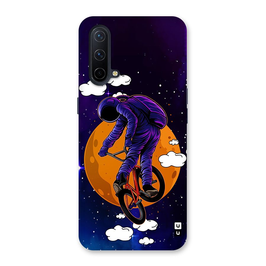 Cool Astro Cyclist Glass Back Case for OnePlus Nord CE 5G