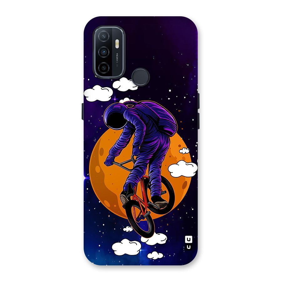 Cool Astro Cyclist Back Case for Oppo A32